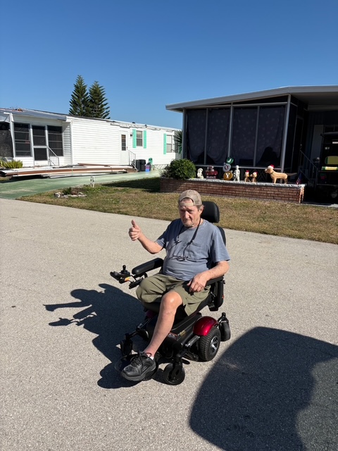 Track chair recipient