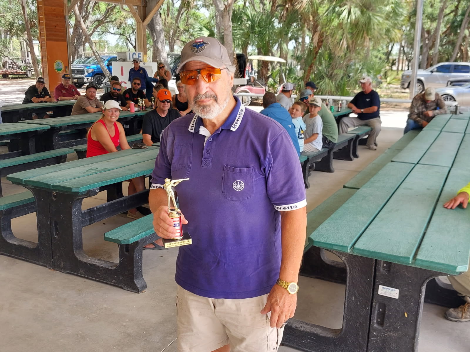 Top Adult Shooter trophy winner
