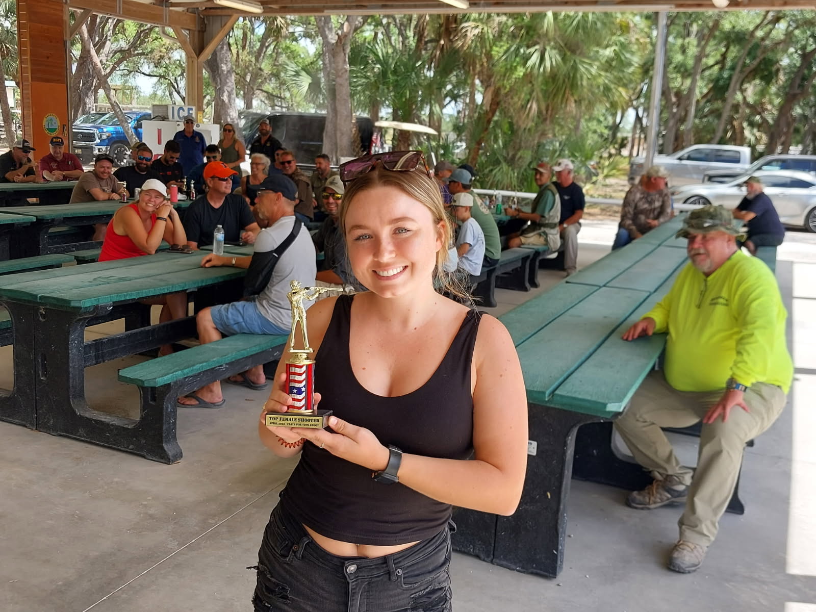 Top Female Shooter trophy winner