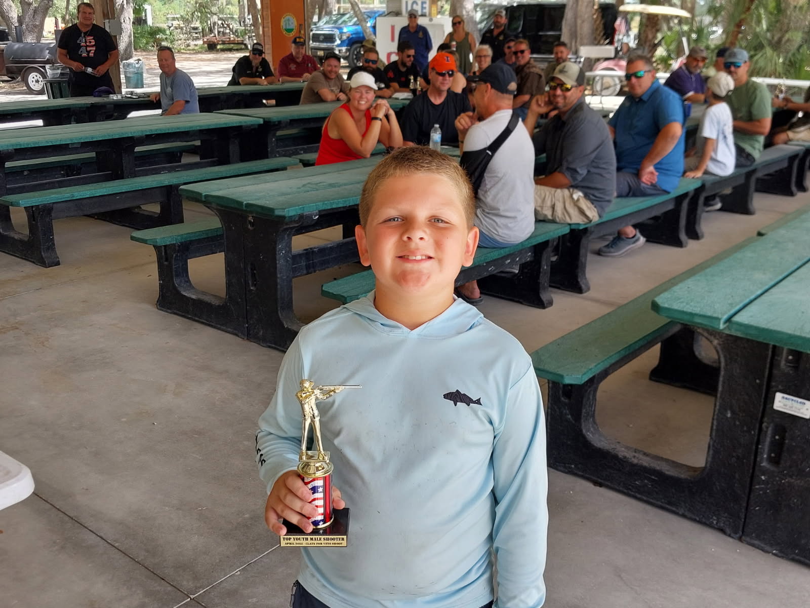 Top Youth Shooter trophy winner